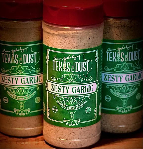 Texas Oil Dust Zesty Garlic seasoning