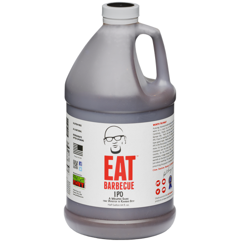 Pellet Envy Eat Barbecue IPO Sauce 1/2 Gallon