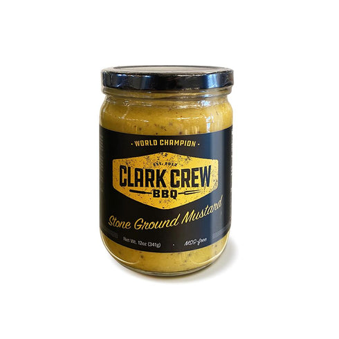Clark Crew BBQ Stone Ground Mustard